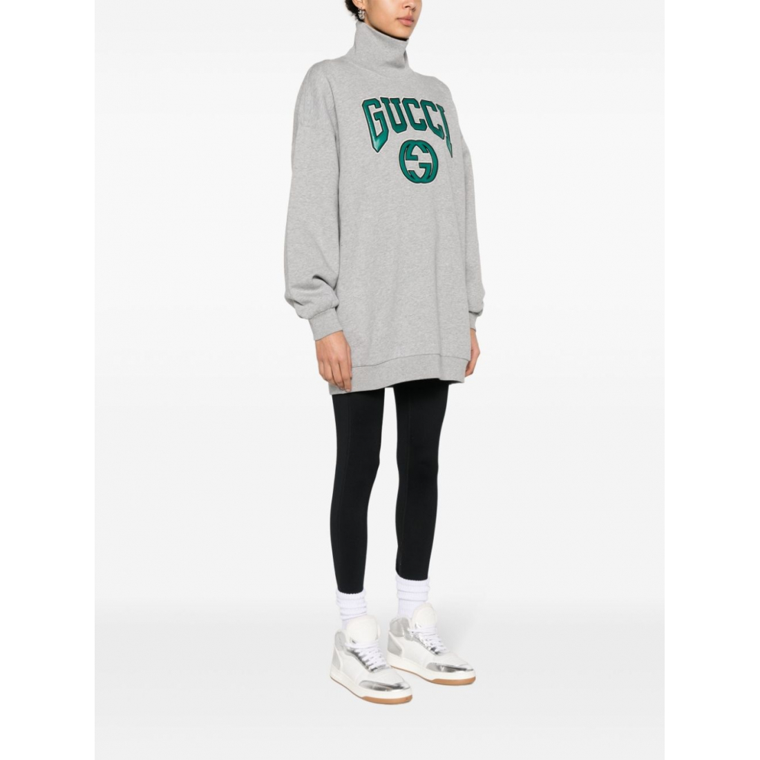 'Logo-Patch' Sweatshirt für Damen