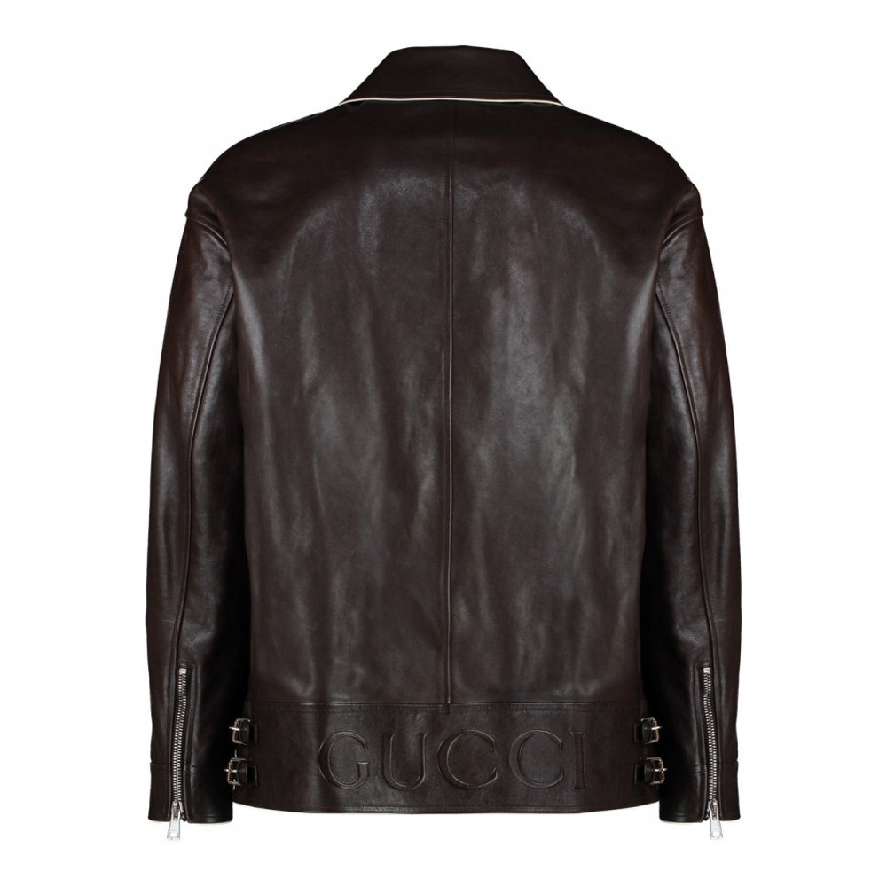 Veste en cuir pour Hommes