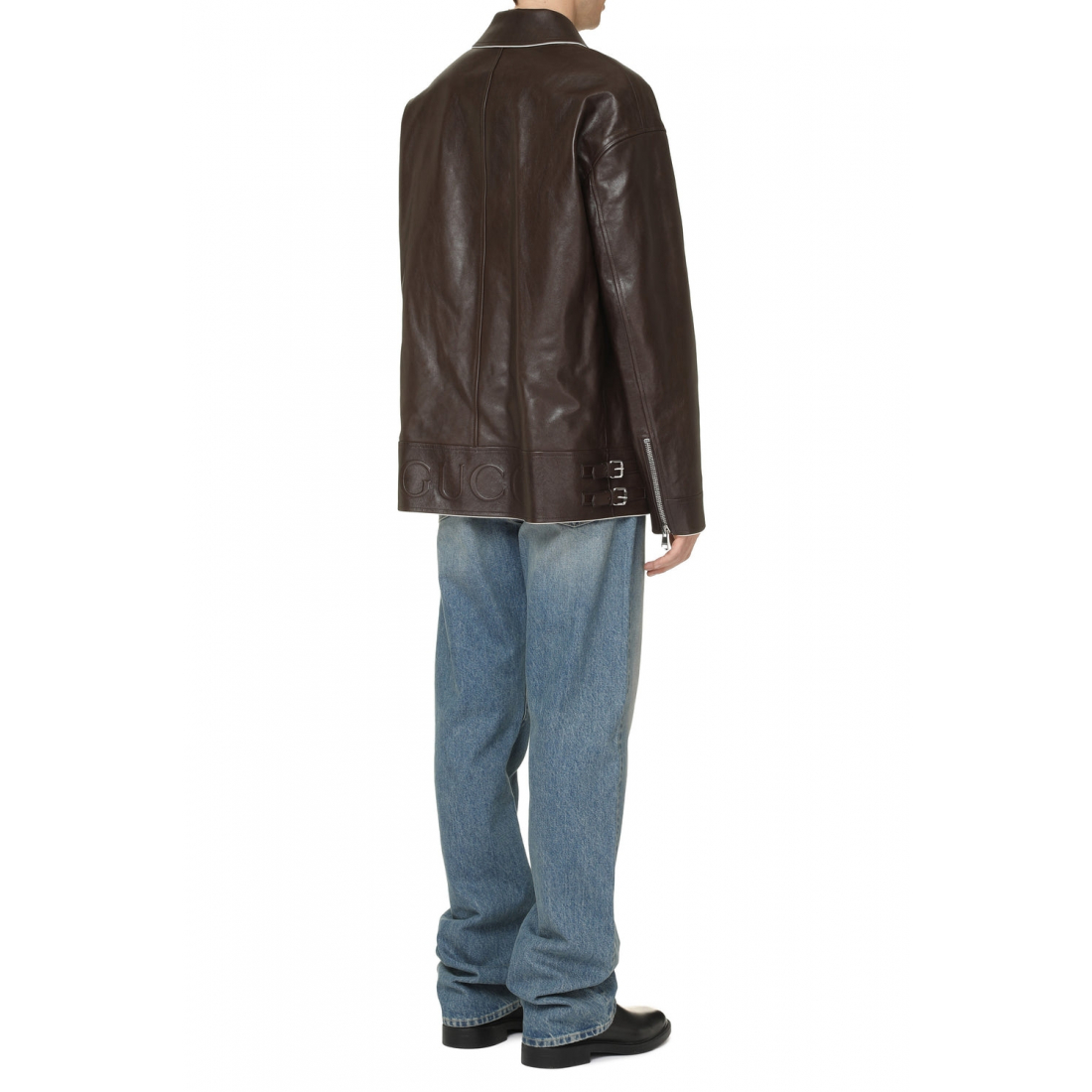 Veste en cuir pour Hommes