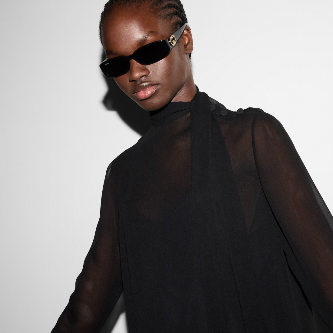 Top à manches longues 'Georgette' pour Femmes