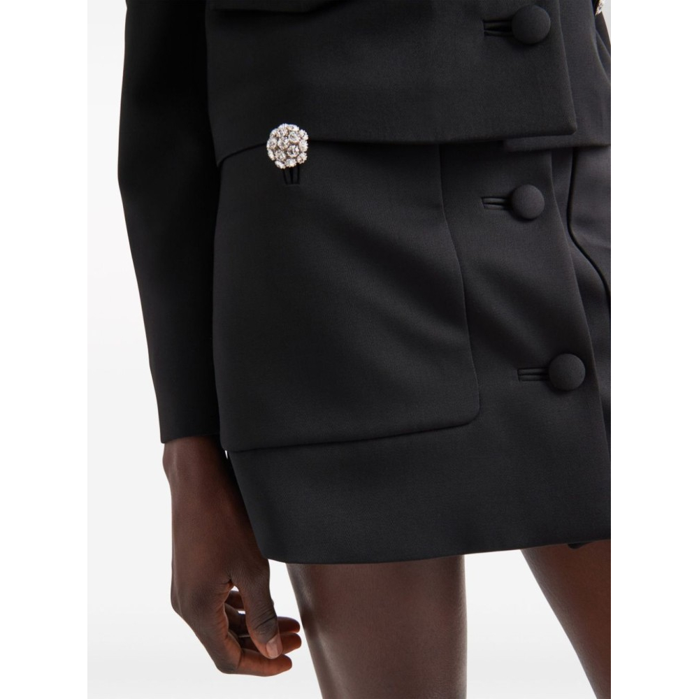 Women's 'Crystal-Embellished' Mini Skirt