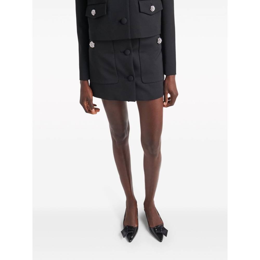 Women's 'Crystal-Embellished' Mini Skirt