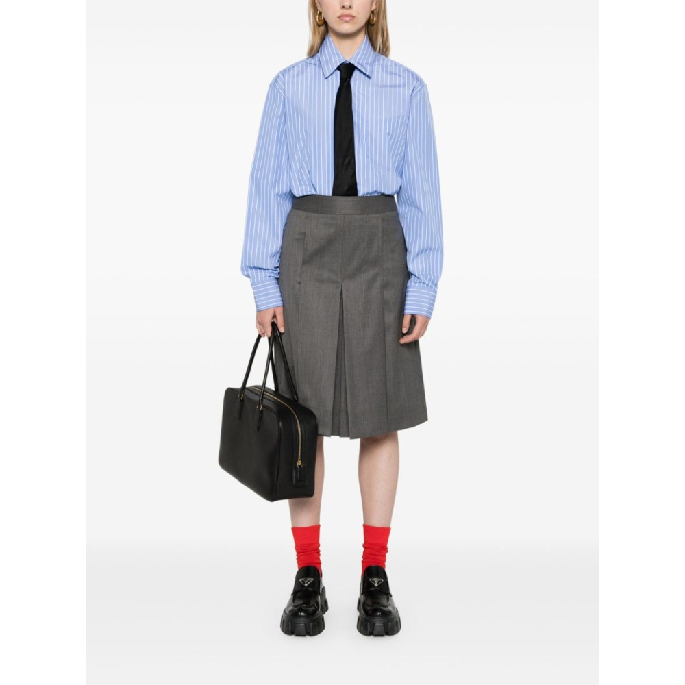 Chemise 'Striped Poplin' pour Femmes