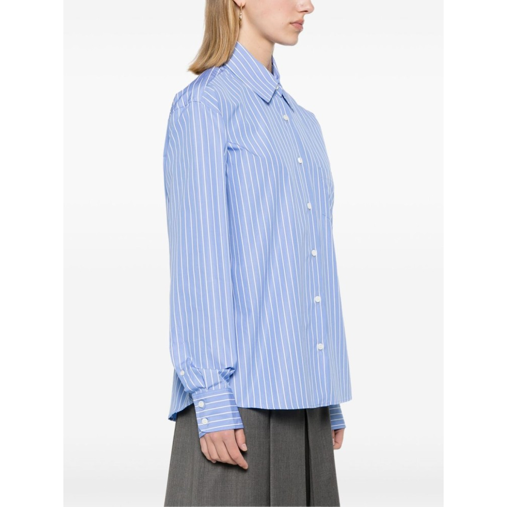 Chemise 'Striped Poplin' pour Femmes