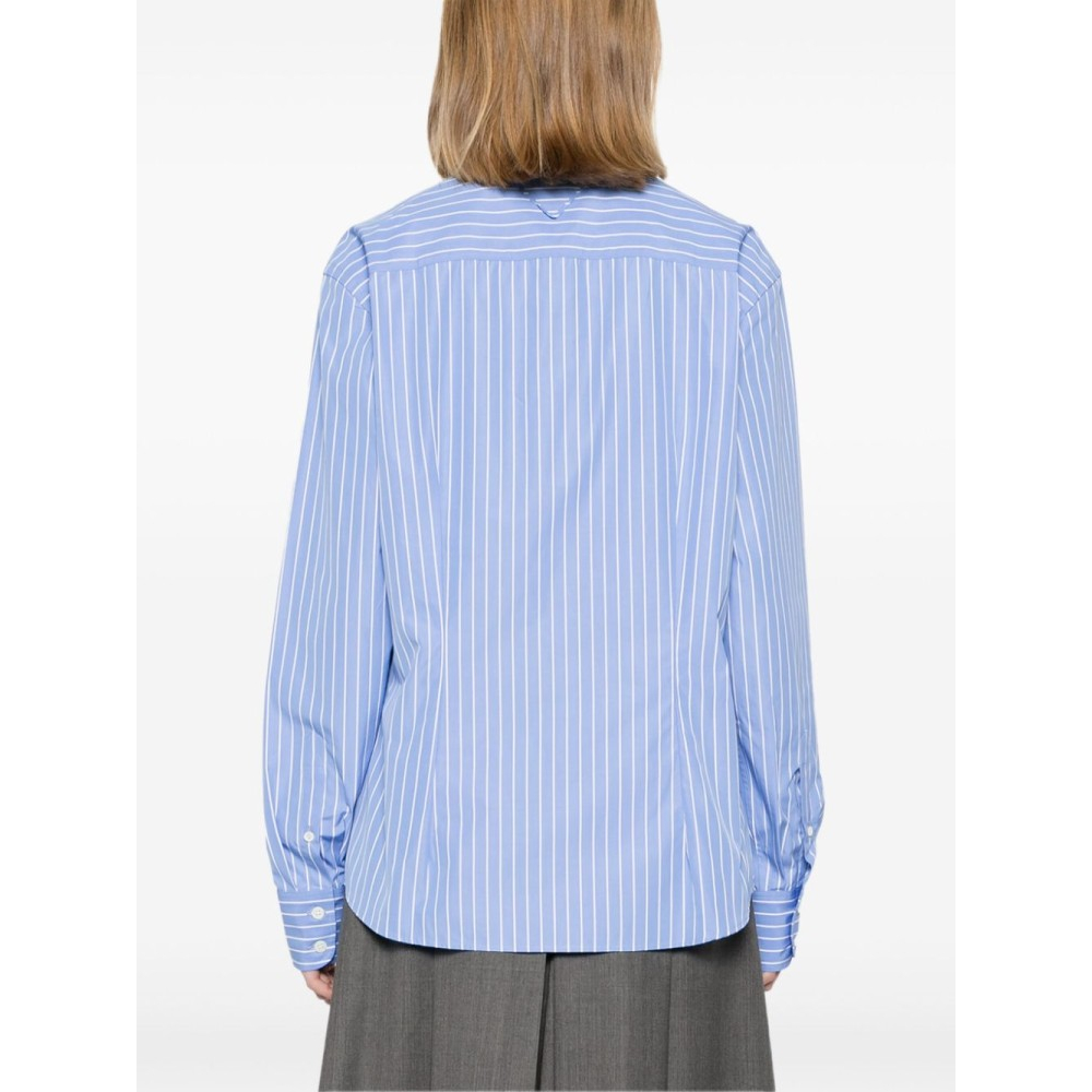 Chemise 'Striped Poplin' pour Femmes