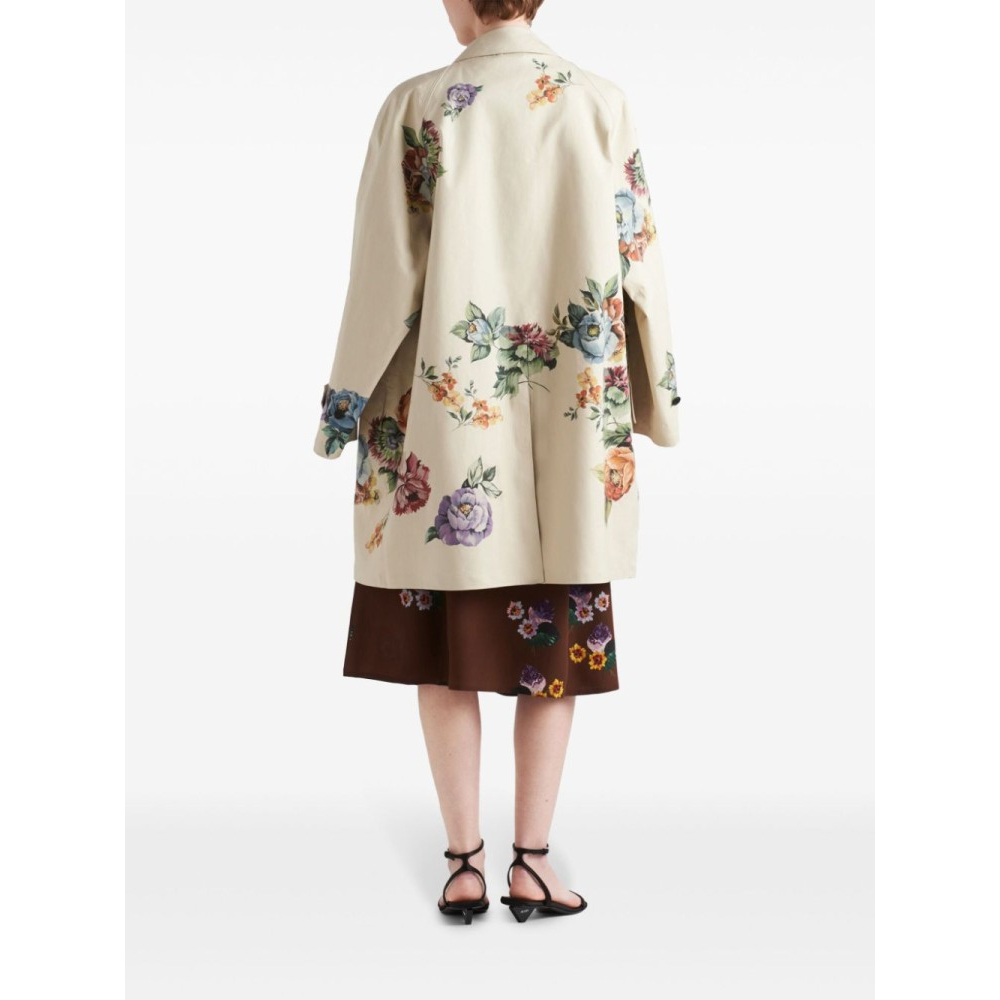 Women's 'Floral-Print' Coat