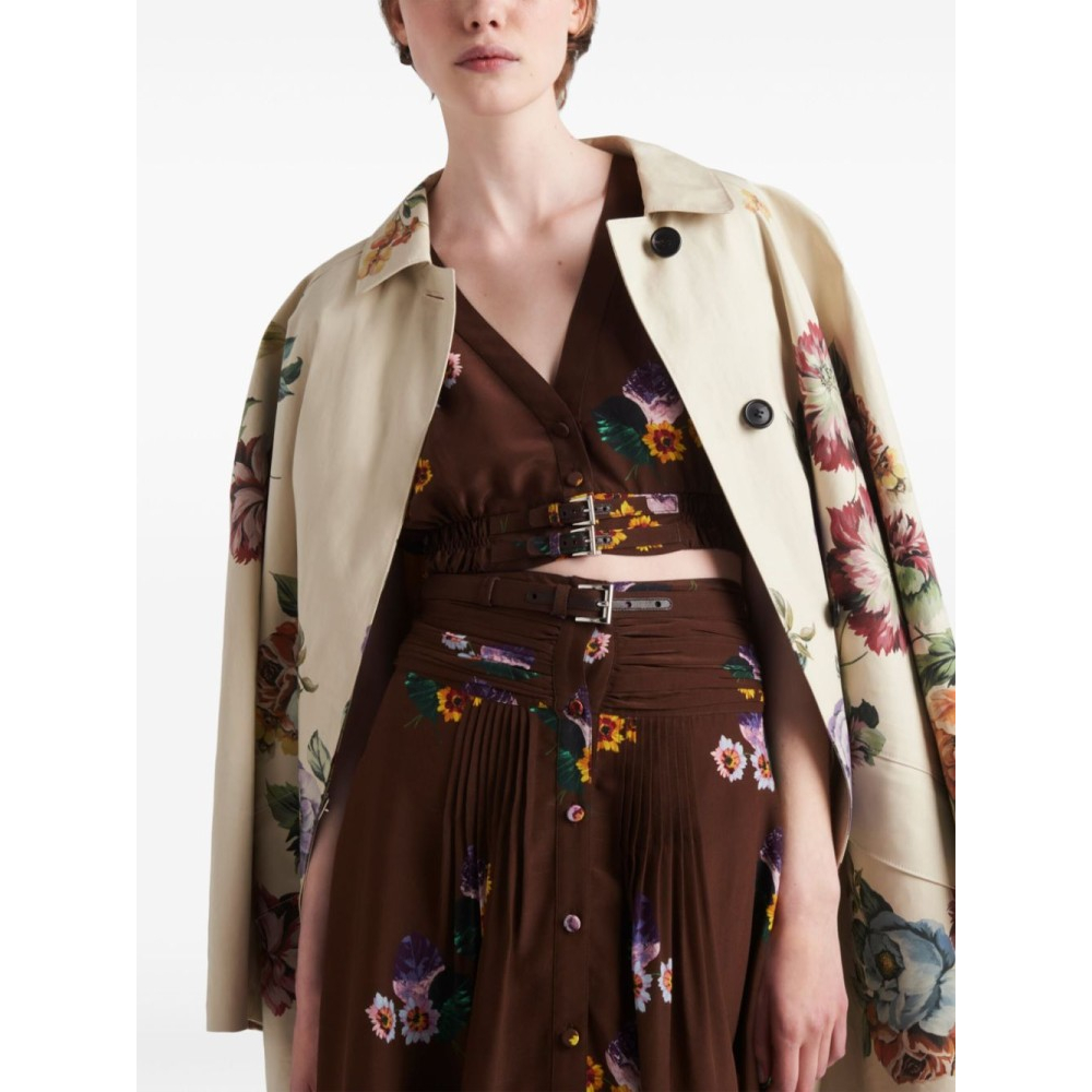 Women's 'Floral-Print' Coat