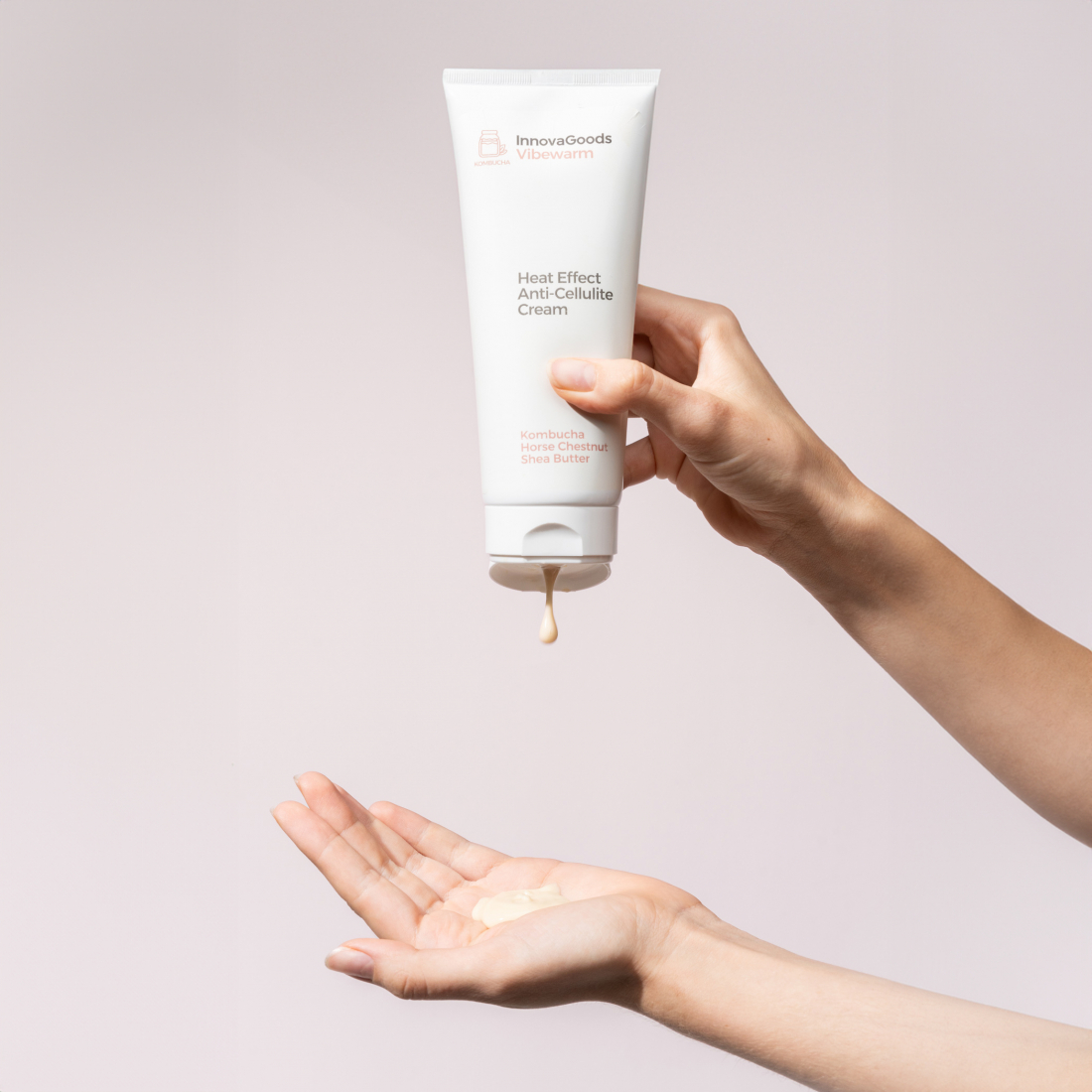 Heat Effect Anti-Cellulite Cream Kombucha Vibewarm - 200 ml