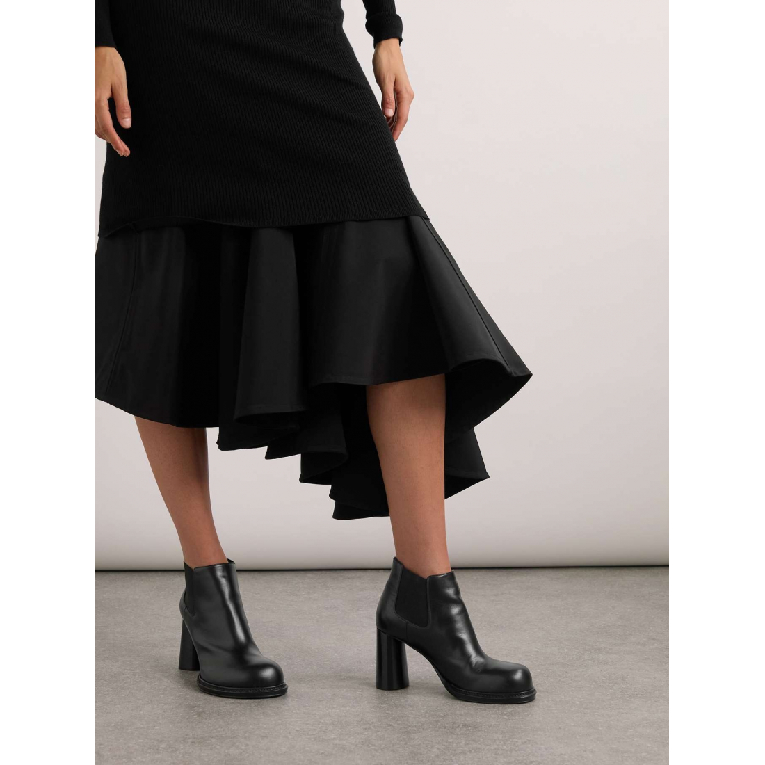 Robe à manches longues 'Knitted' pour Femmes