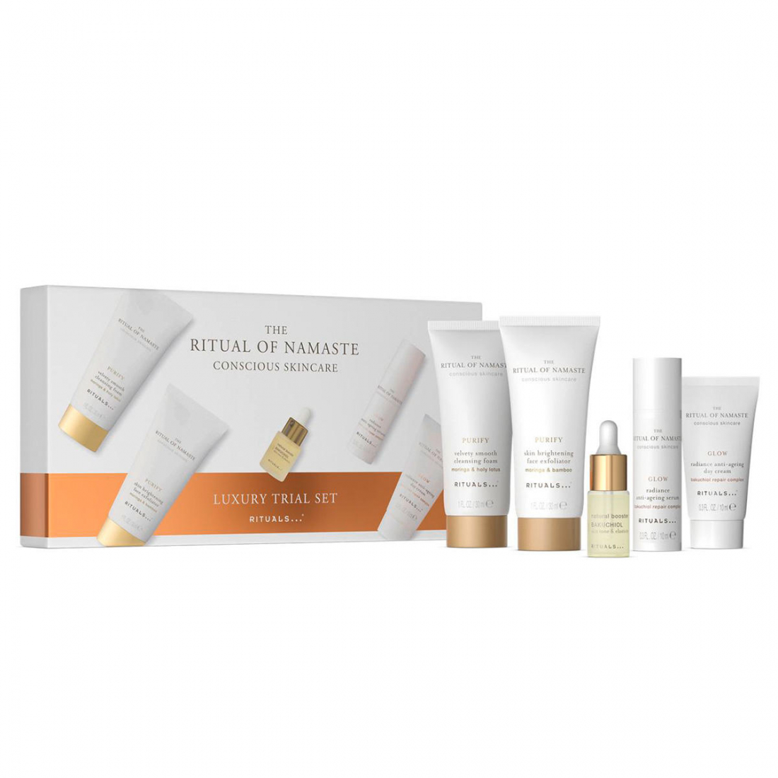 Coffret de soins de la peau 'The Ritual Of Namaste Luxury Trial' - 5 Pièces