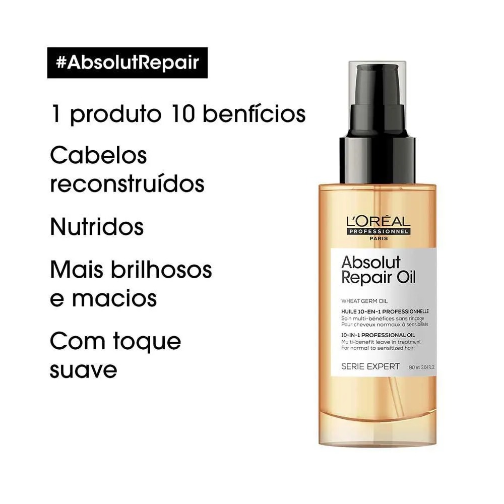 Huile Cheveux 'Absolut Repair 10-In-1' - 90 ml