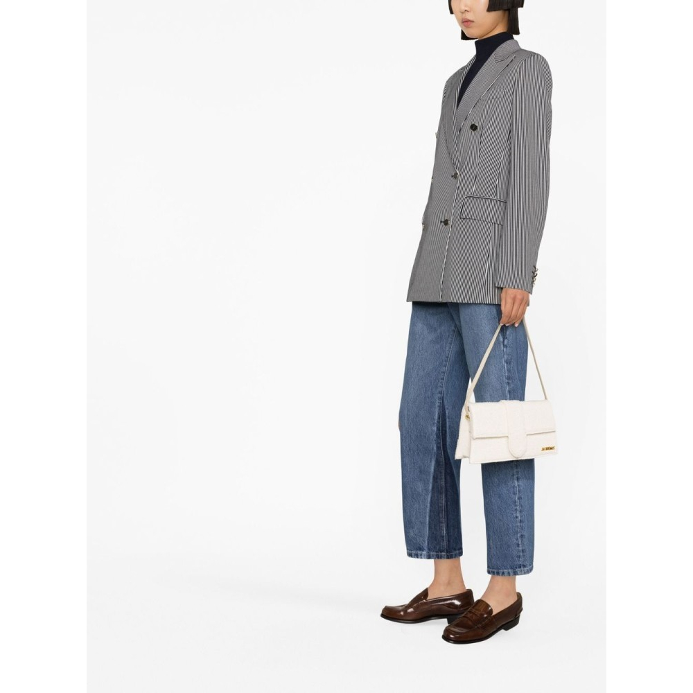 Blazer 'Peak-Lapel Striped' pour Femmes