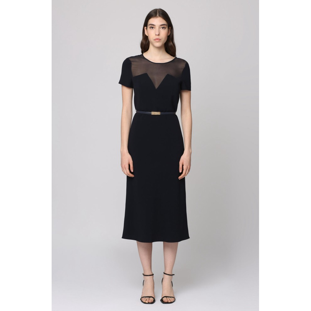 Women's 'Asturie With Belt' Midi Dress
