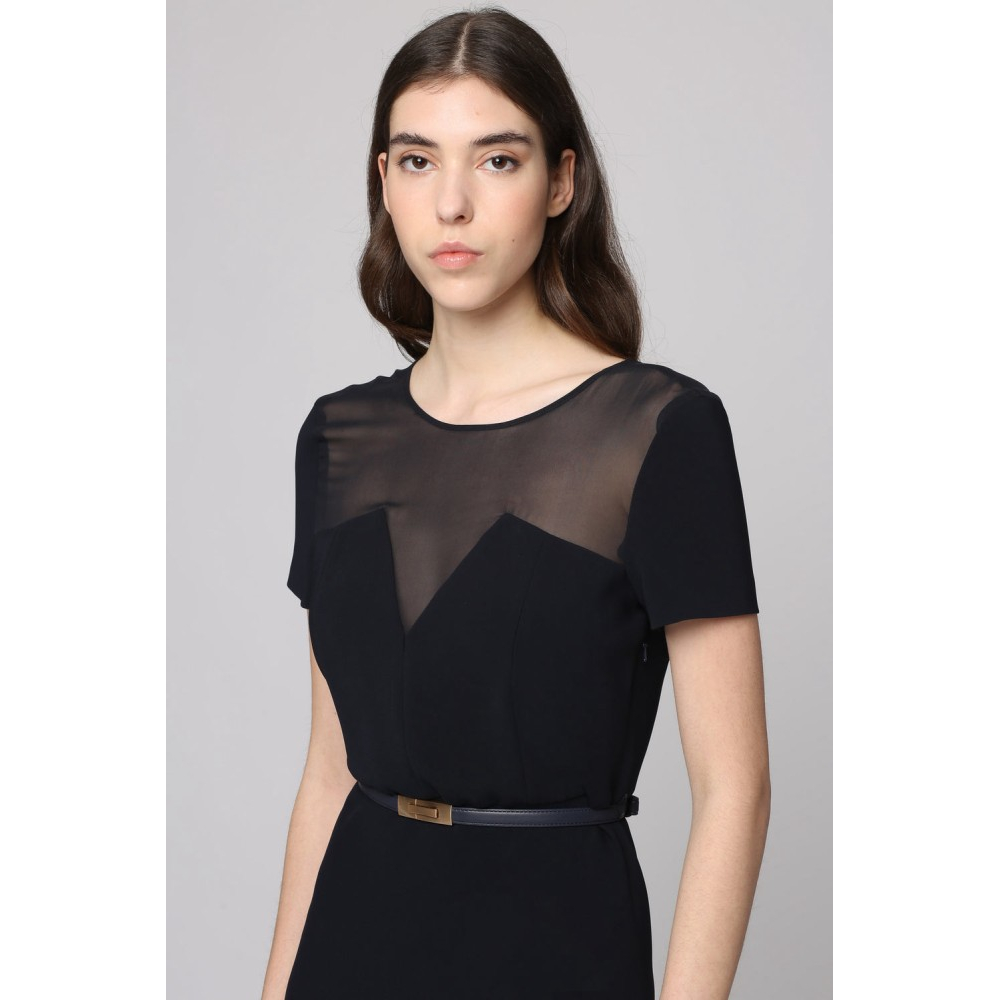 Women's 'Asturie With Belt' Midi Dress