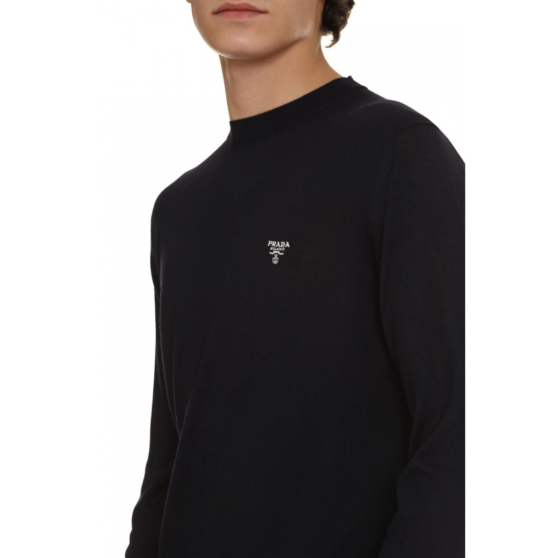 Pull 'Long Sleeve Crew Neck' pour Hommes
