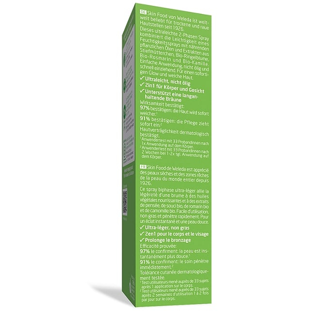 Skin Food Light Huile Sèche Soins du Visage - 100 ml