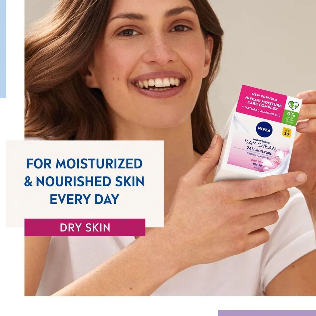 Crème nourrissante '24H Moisture SPF30' - 50 ml