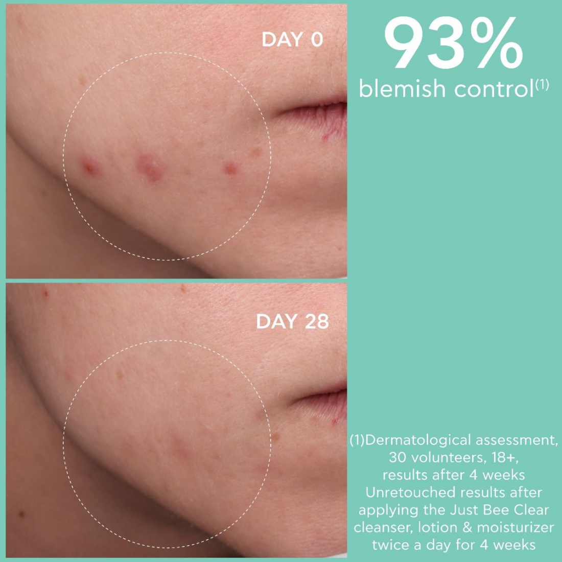 Lotion pour le visage 'Just Bee Clear Pore Minimizing Purifying' - 200 ml