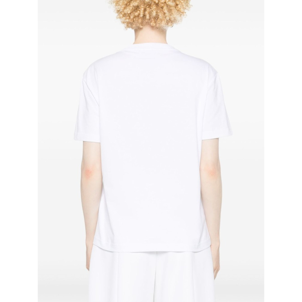 T-shirt 'Beaded-Logo' pour Femmes