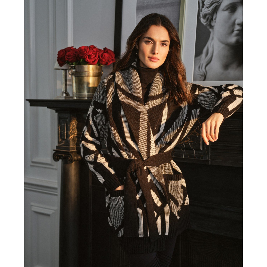 Pull à col roulé pour Femmes