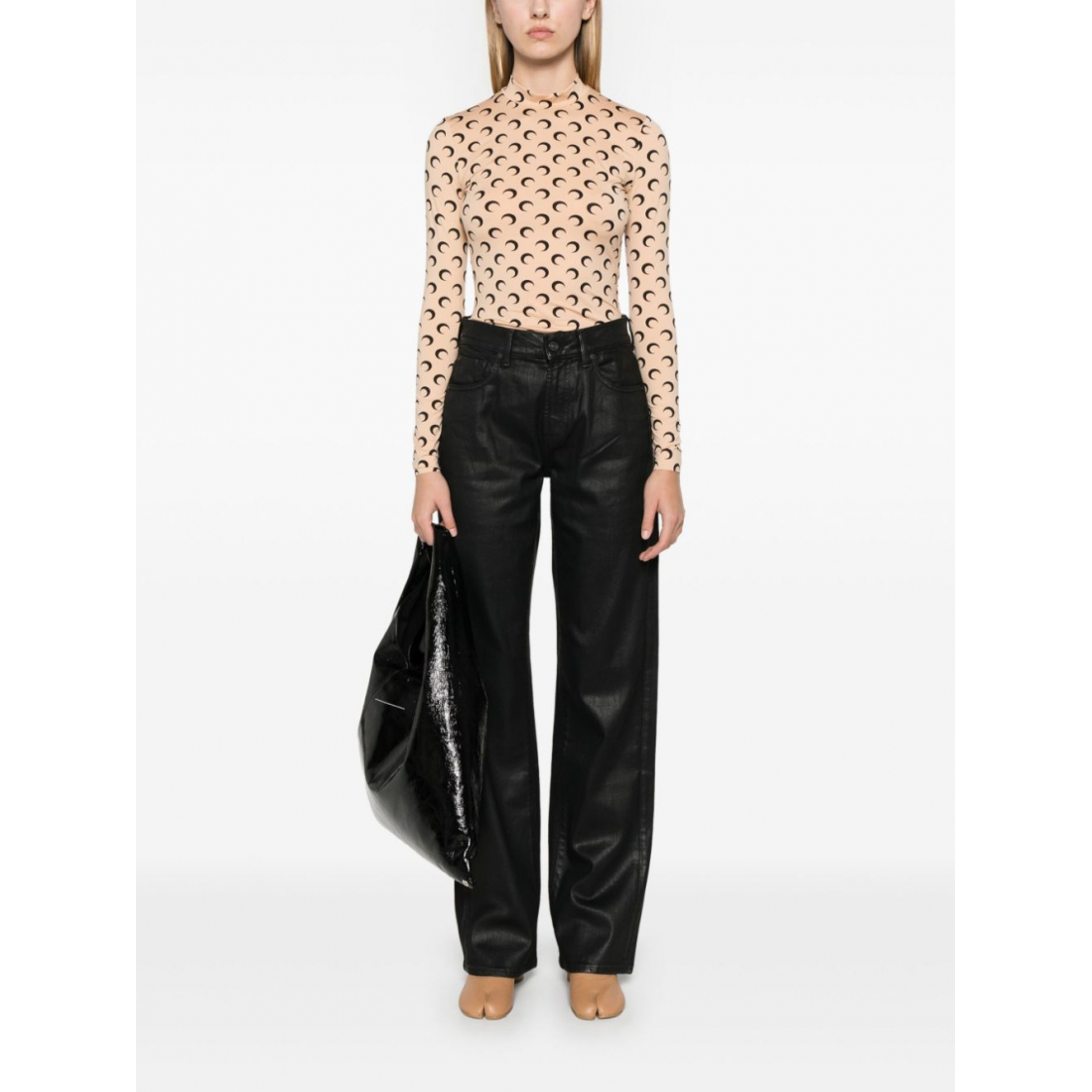 Top à manches longues 'Crescent Moon' pour Femmes