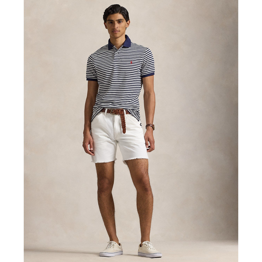 Polo 'Classic-Fit Striped' pour Hommes