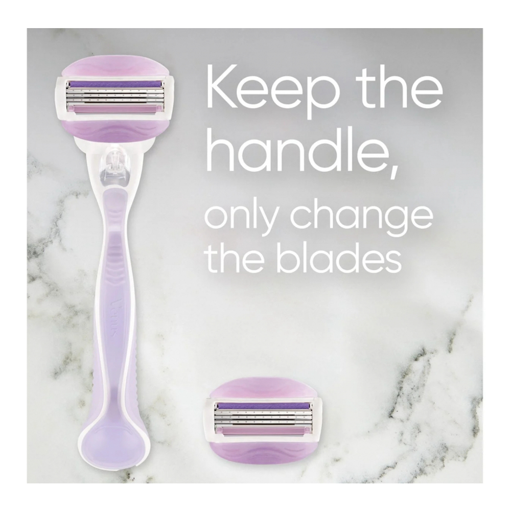 Rasoir + Recharge 'Venus Comfortglide Breeze' - 3 Pièces