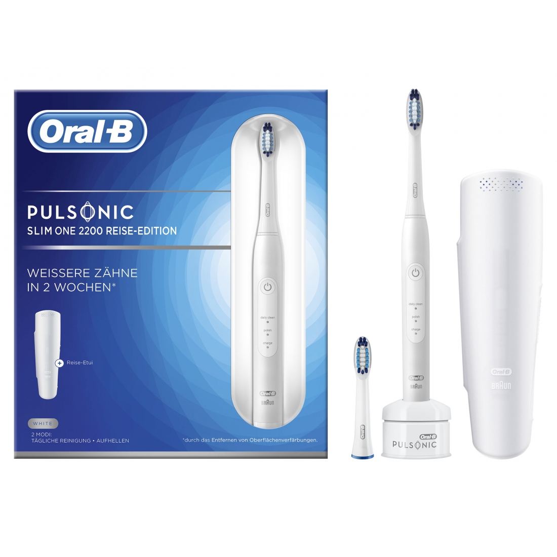 Brosse à dents 'Pulsonic Slim One 2200 2000 (Travel Edition)'