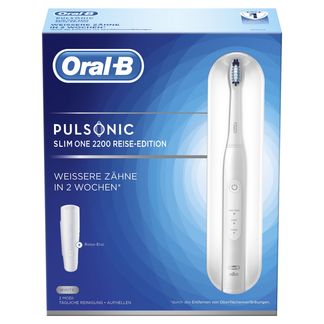 Brosse à dents 'Pulsonic Slim One 2200 2000 (Travel Edition)'