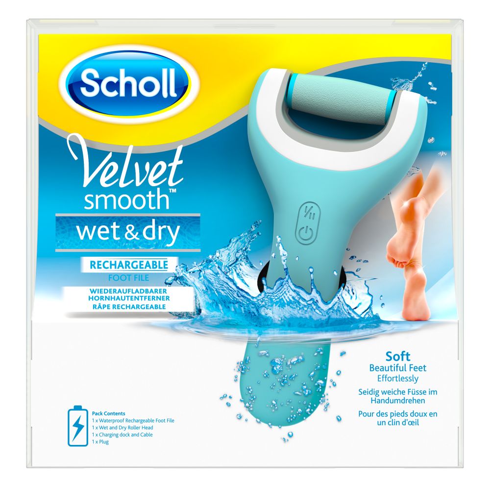 'Velvet Smooth Wet & Dry Express Pedi' Éliminateur de Callosités