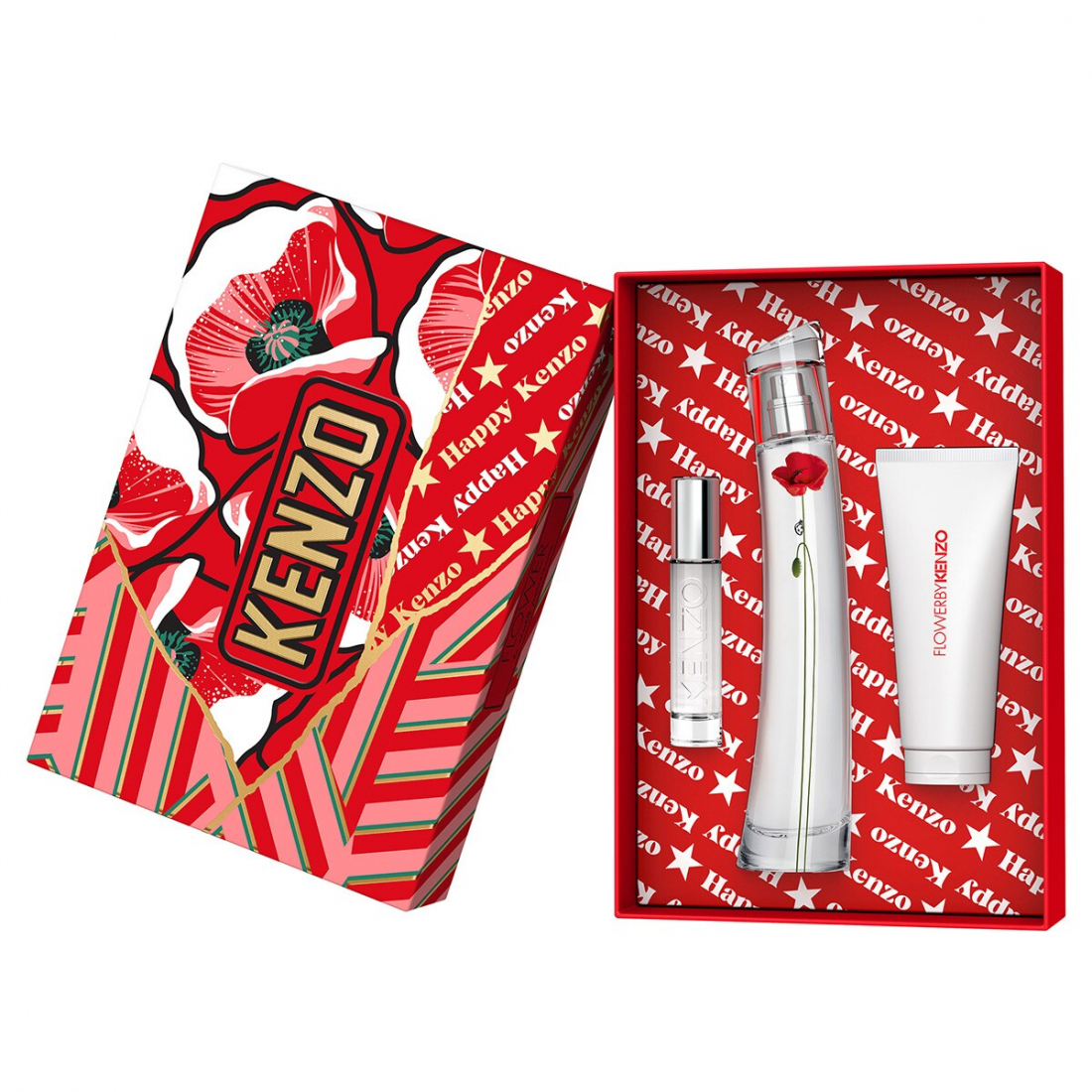 'Flower By Kenzo La Récolte Parisienne' Parfüm Set - 3 Stücke