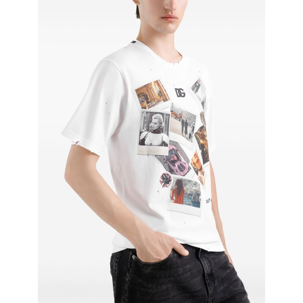 T-shirt 'Photograph-Print' pour Hommes