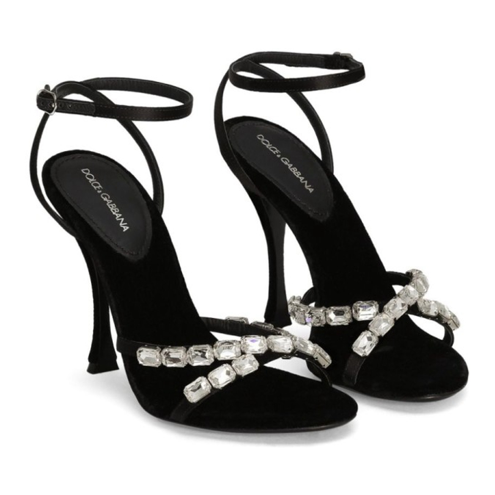 Sandales à talon 'Crystal-Embellished' pour Femmes