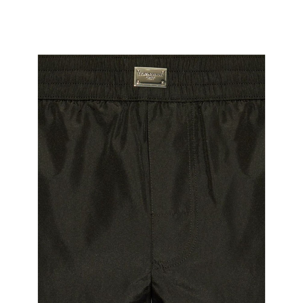 'Logo-Plaque' Badeshorts für Herren