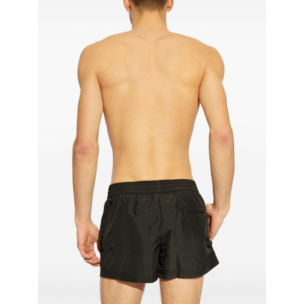 'Logo-Plaque' Badeshorts für Herren