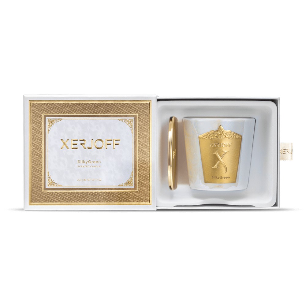 Bougie parfumée 'Silkygreen' - 200 g