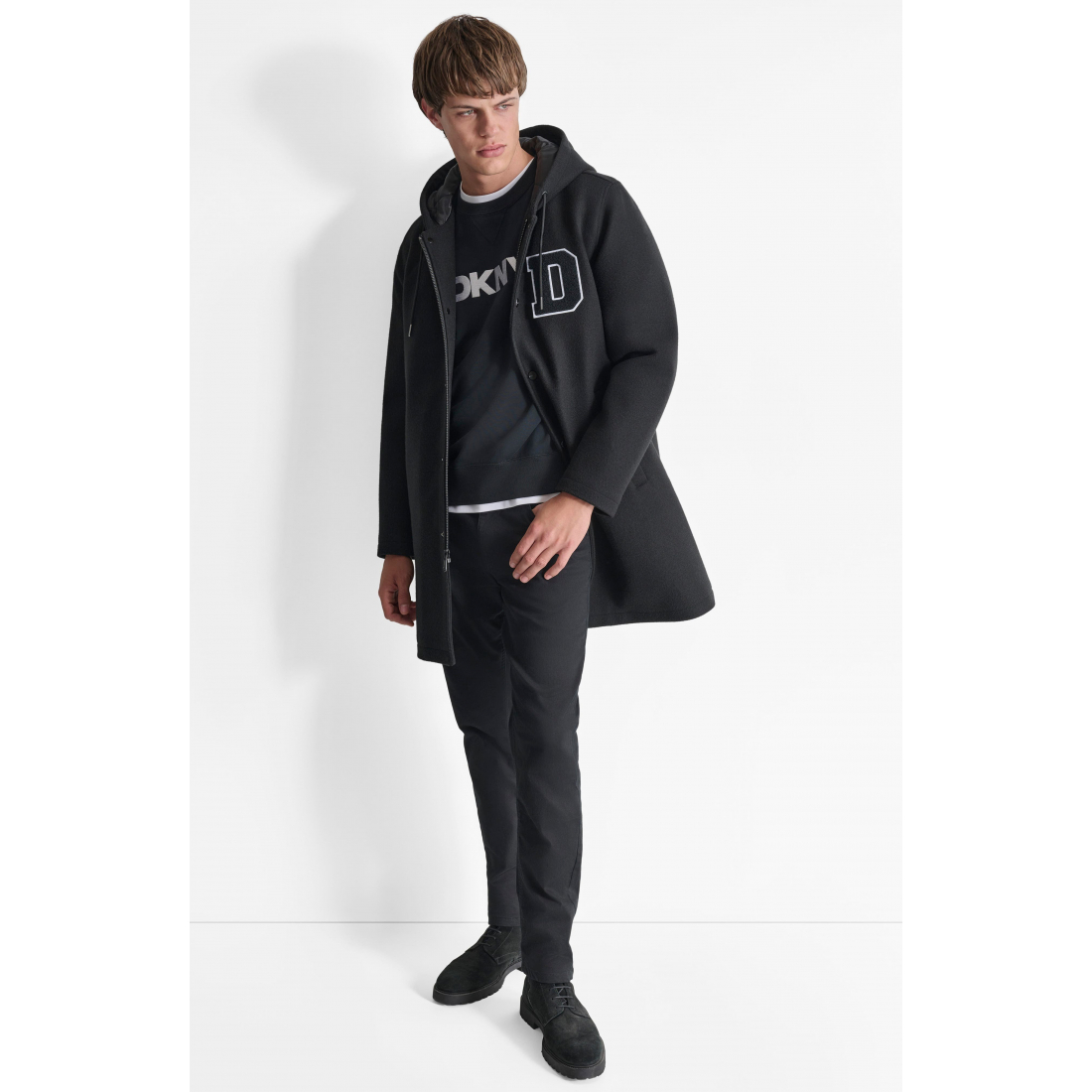 Manteau 'Logo Hooded Stadium' pour Hommes