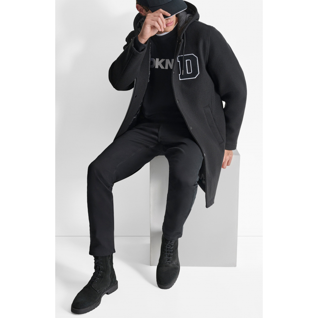 Manteau 'Logo Hooded Stadium' pour Hommes