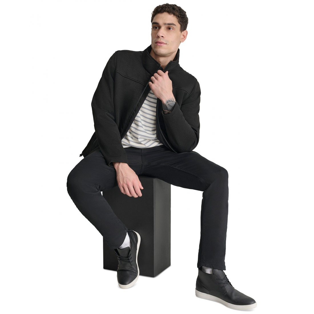 Veste de Survêtement 'Sweater-Knit Fleece' pour Hommes