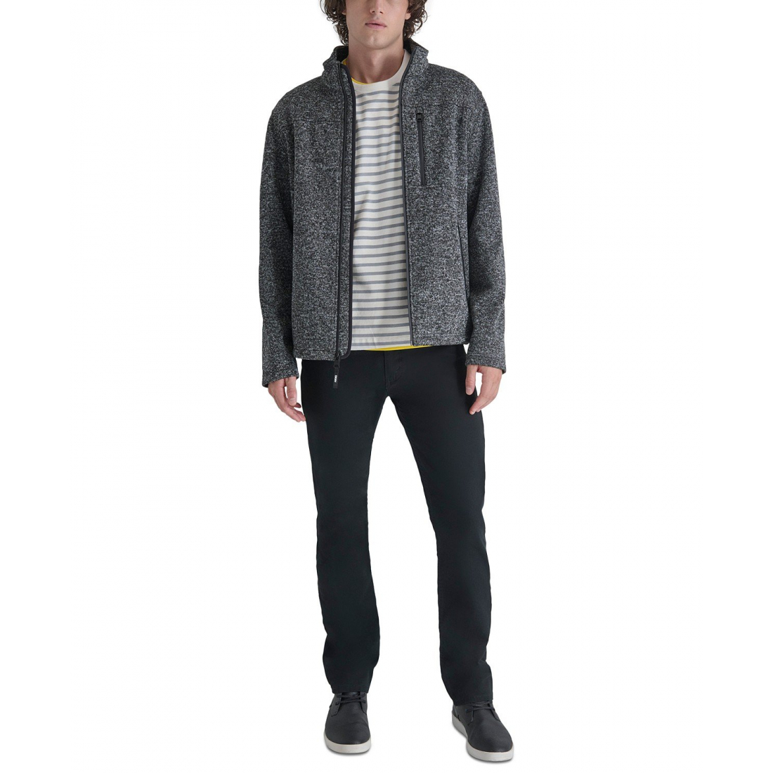 Veste de Survêtement 'Sweater-Knit Fleece' pour Hommes