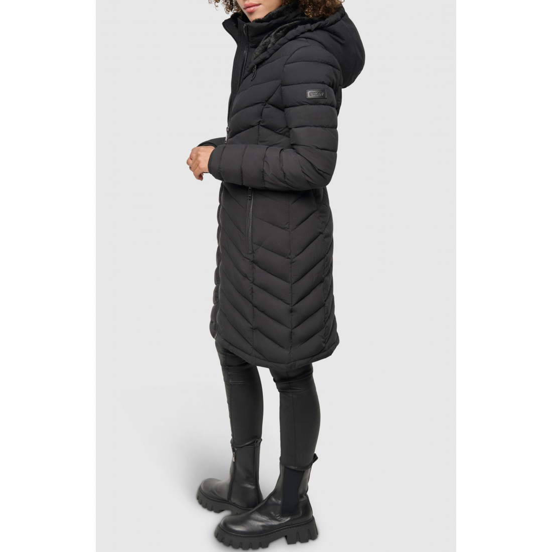 Veste matelassée 'Stretch Packable Longline' pour Femmes