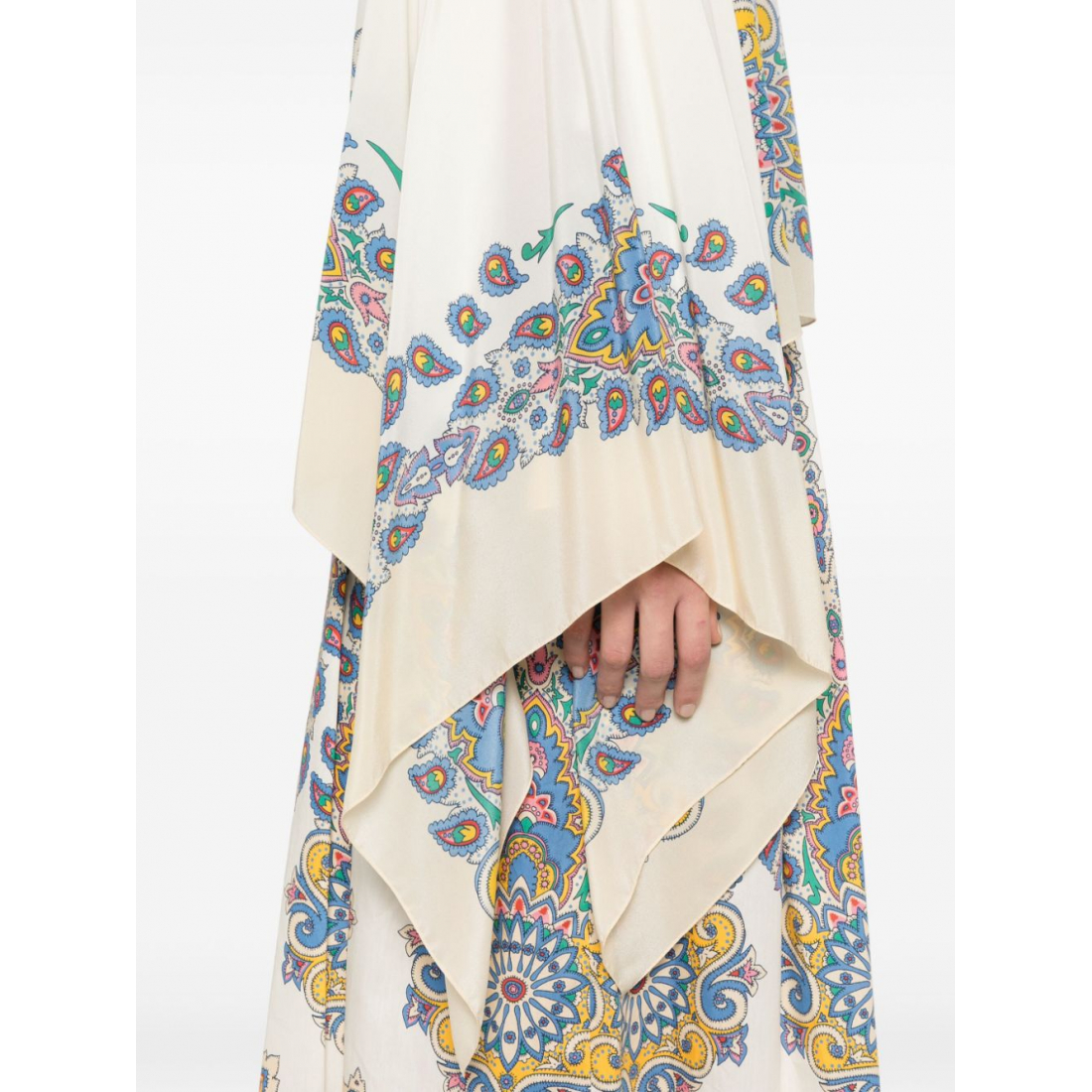 Women's 'Paisley-Print' Poncho