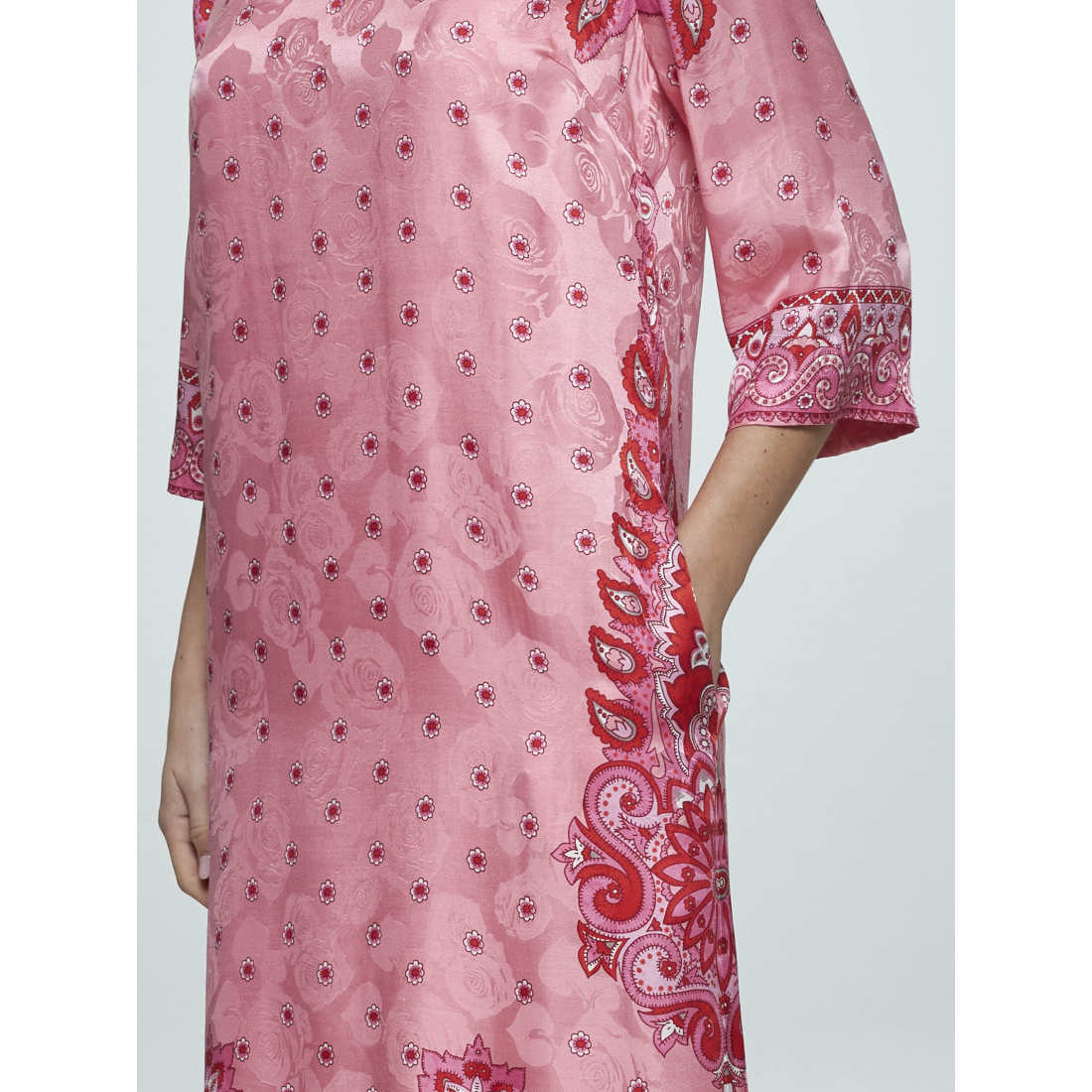 Women's 'Paisley Print' Tunic Dress