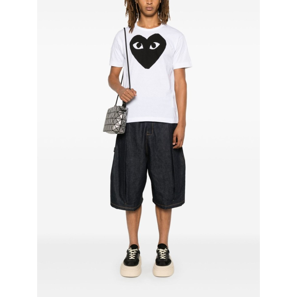 T-shirt 'Heart-Print' pour Femmes