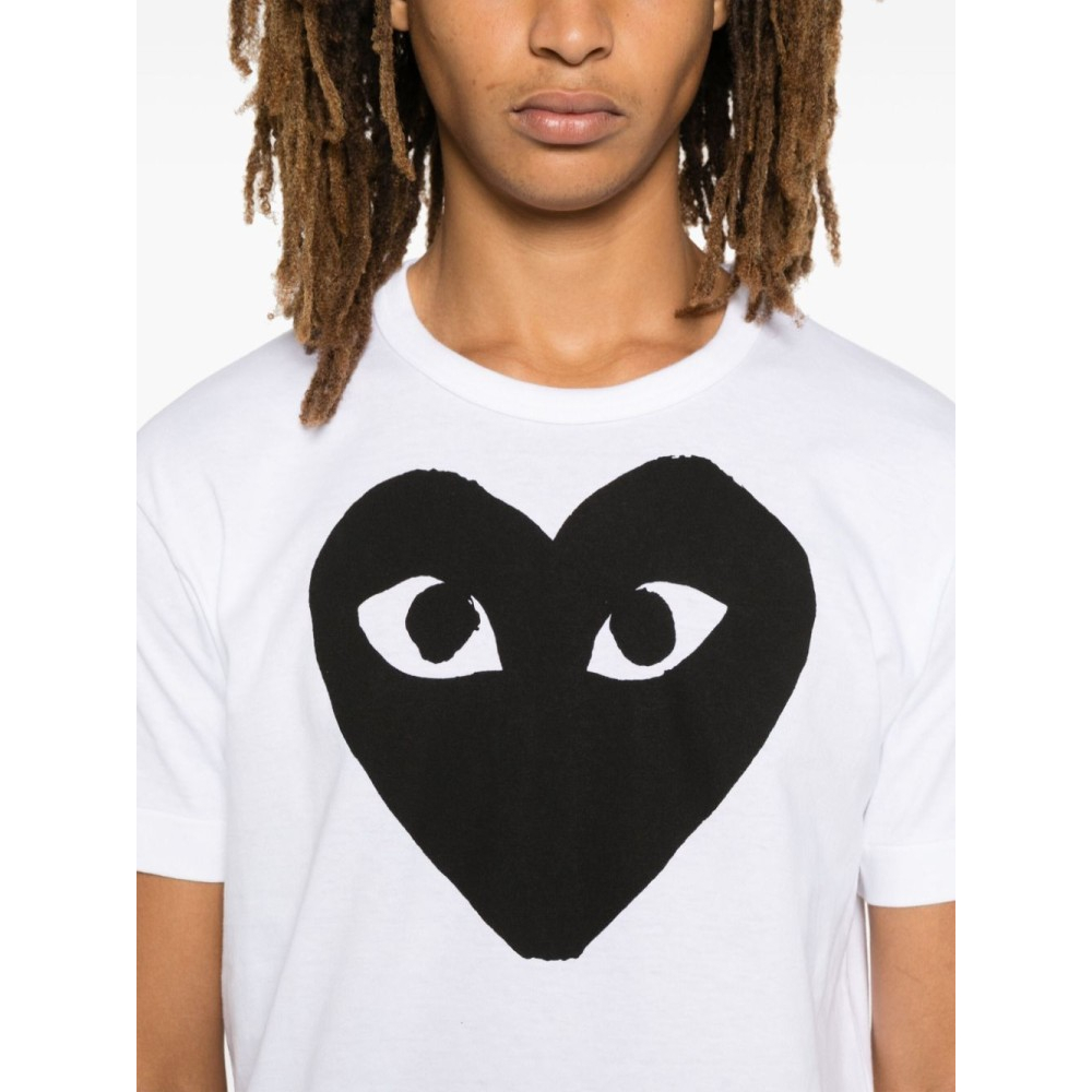 T-shirt 'Heart-Print' pour Femmes