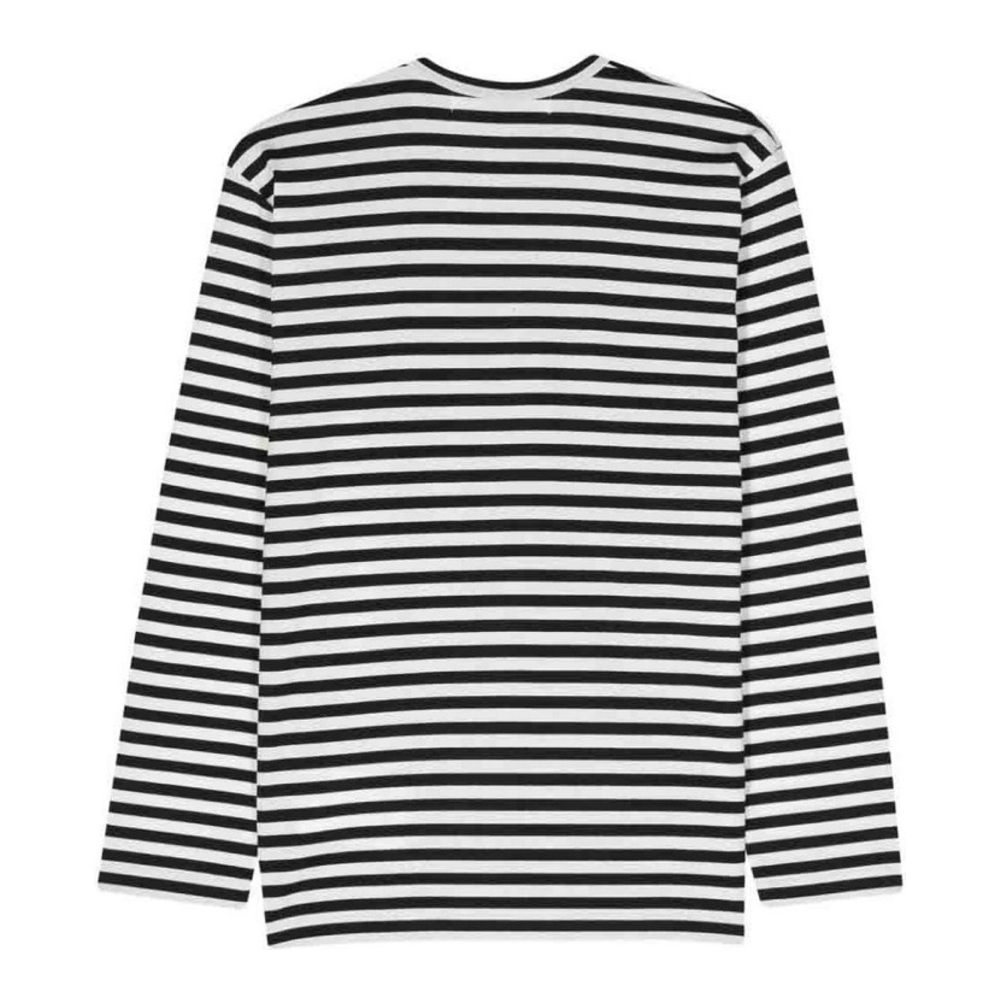 T-Shirt manches longues 'Logo Striped' pour Femmes