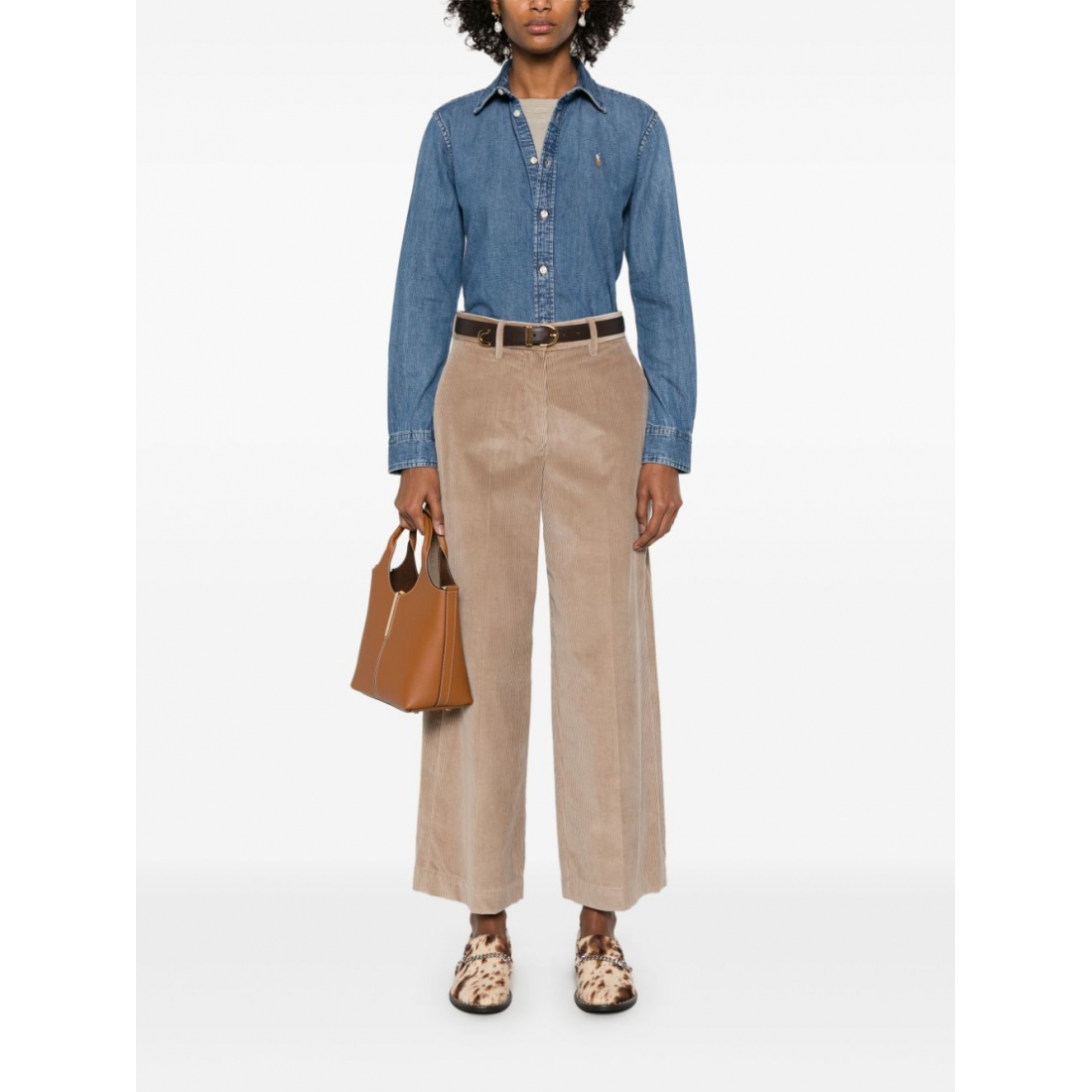 Chemise 'Polo Pony-Embroidered' pour Femmes