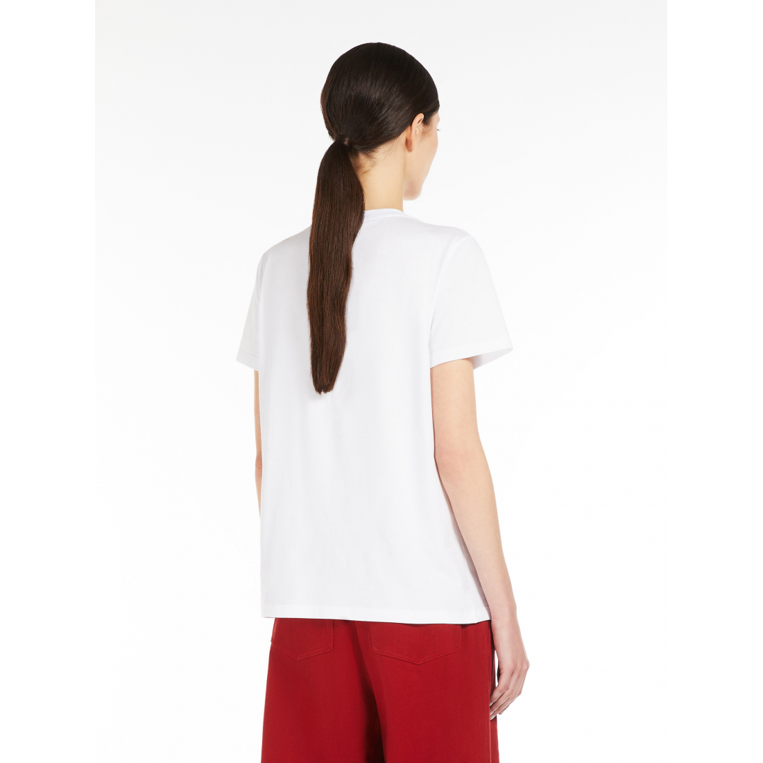 T-shirt 'With Embroidered Pocket' pour Femmes