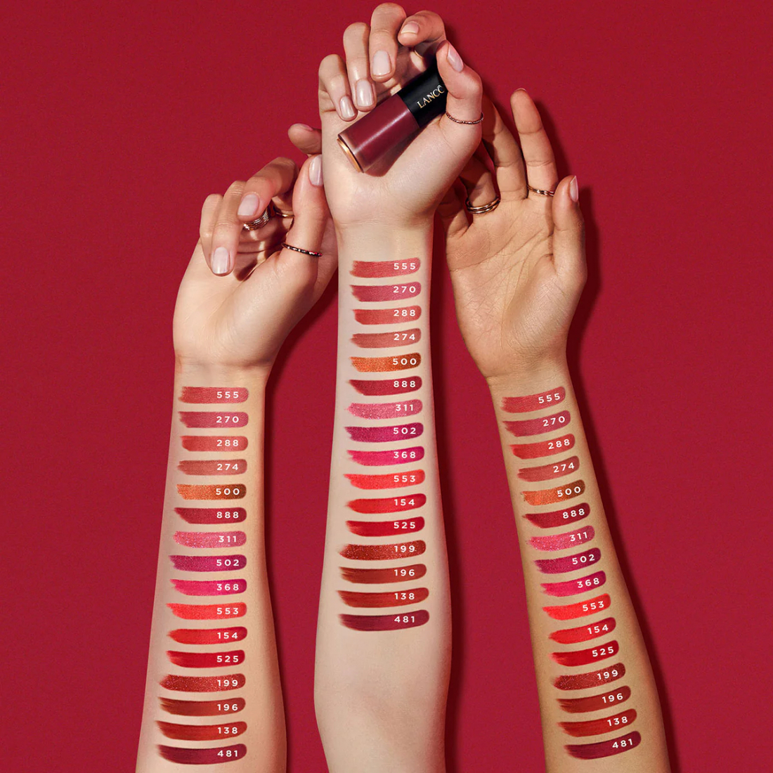 Rouge à lèvres liquide 'L'Absolu Rouge Drama Ink' - 288 French Opera 6 ml