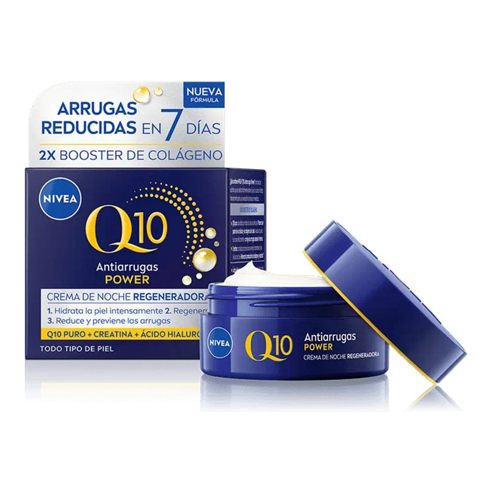 'Q10 Power Regenerating' Anti-Wrinkle Night Cream - 50 ml